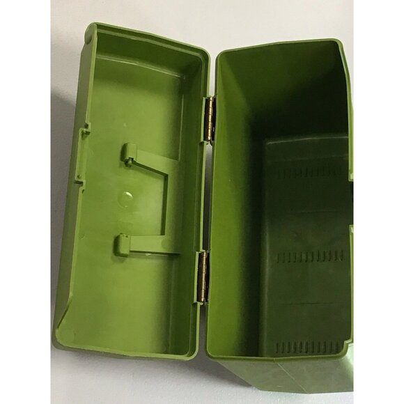 Vintage Light Green Sterling Plastics Co. Letter File Storage Box 1970's - Picture 4 of 9